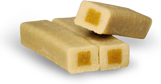 Ultra Chewy Mini Double Treat Bones: Long-Lasting Dog Treats Made in USA, Highly Digestible, Ideal for Aggressive Chewers 9oz (Peanut Butter, 2 Packs)