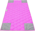 Paw Inspired PopCorner Guinea Pig Cage Liners | Washable Fleece Bedding or Pet Bed Mat for Small Animals | Super Absorbent Pee Pad with Reinforced Corners and Waterproof Bottom (C&C 2x4, Pink)