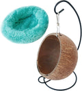 Hamster Cage Hamster Hideout Hanging Hammock Bed with Stand Cage with Mattress for Small Animals