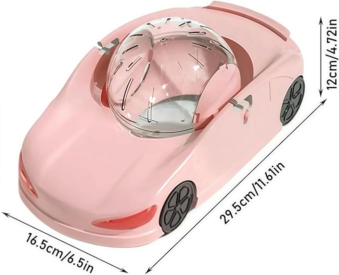 Hamster Car,Hamster Wheel, Running Ball 2025 New,Exercise Bikes for Ferrets and Animals (Blue)