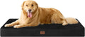 EHEYCIGA Orthopedic Dog Bed Waterproof 41"x27", Memory Foam Pet Bed for XLarged Dogs, Washable Pet Mat with Removable Cover, Black