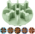 Slow Feeder Dog Bowls Insert, Animire Soft Silicone Anti-Choking Puzzle Slow Feeder, Anti-Slip Slow Down Eating Feeder Insert, Compatible with Regular Elevated Dog Bowls