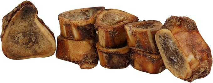 TREATOPIA Adventure Dog Bones, Delights, 1-2”, 8 PC - All-Natural, Center-Cut, Long-Lasting, Healthy, Single Ingredient, Bone Marrow, Hand-Trimmed, Slow-Roasted, Made in The USA, No Additives
