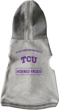 Littlearth NCAA Unisex NCAA Pet Hooded Crewneck with Team Logo and Name