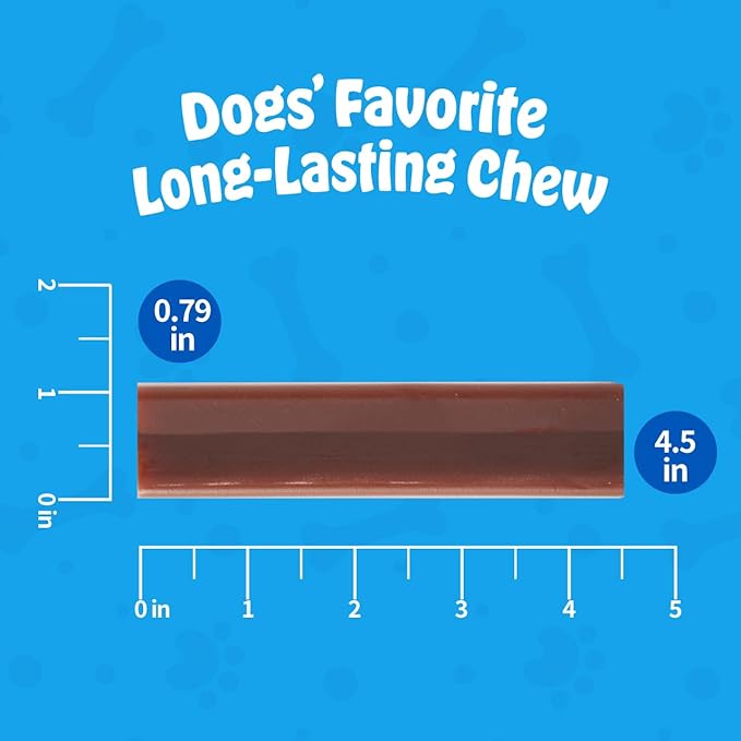 N-Bone Mega-Bone Long-Lasting Dog Chews, Mac n' Cheese Flavor, 6count, 16.8oz
