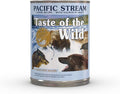 Taste of the Wild Pacific Stream Canine Recipe with Salmon in Gravy Canned Dog Food, 13.2-oz, Case of 12