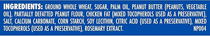 Milk-Bone Peanut Buttery Dipped Dog Biscuits with Jif Peanut Butter, 32 Oz. Bags (Pack of 2)