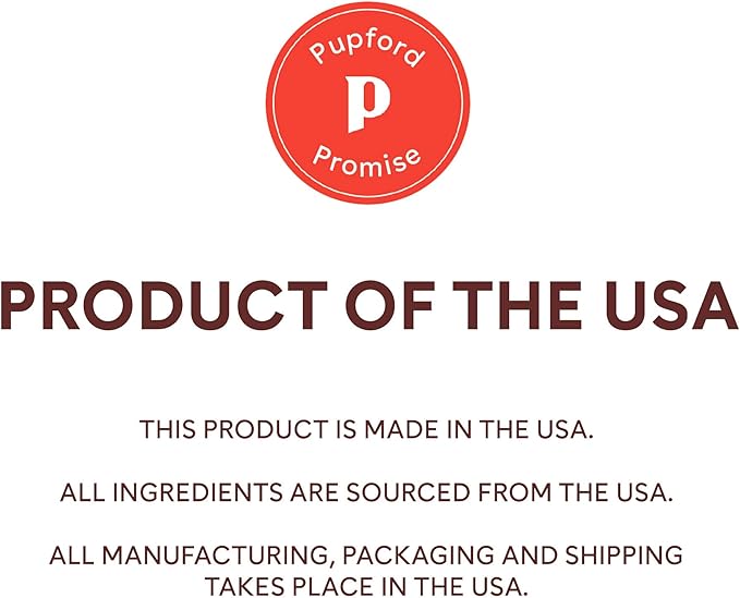 Pupford Crunchy Jerky Treats for Dogs & Puppies, Made in USA, Single Ingredient, No Fillers (Chicken, 8 oz)