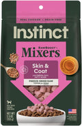 Instinct RawBoost Functional Mixers, Freeze Dried Dog Food Topper, Grain-Free, Real Chicken - Skin & Coat Health, 5.5 oz. Bag