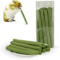 25pcs Natural Grass Stick for Rabbit, Pet Chew Toys 5 Tastes for Choice Timothy Alfalfa Fruit Tree Rye Oat, Molar Rod Small Pet Natural Snacks for Guinea Pigs, Rabbits, Bunny, Chinchilla, Hamsters