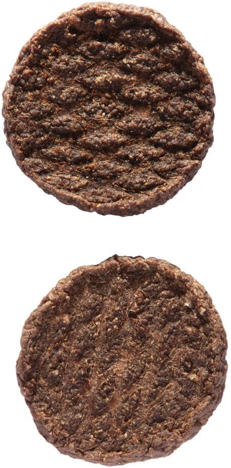 Happy Howie's Mini Doggy Burgers - Natural Healthy Dog Treats, Made with Real Beef, Hormone and Gluten Free - Beef, 60 Count (Pack of 1)