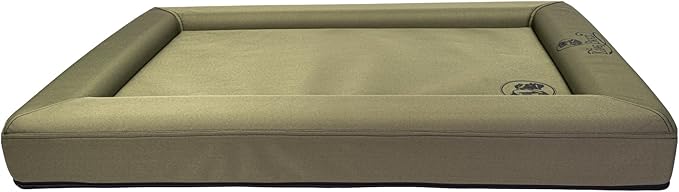 King Buck Orthopedic After-Hunt Dog Bed, Olive, L