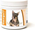 Healthy Breeds Swedish Vallhund Omega HP Fatty Acid Skin and Coat Support Soft Chews 60 Count