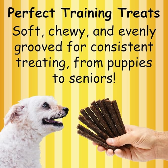 Beef and Sweet Potato Dog Treats, Soft Chicken Jerky for Small and Large Breeds, Naturally Healthy, Made in The USA (16 oz)