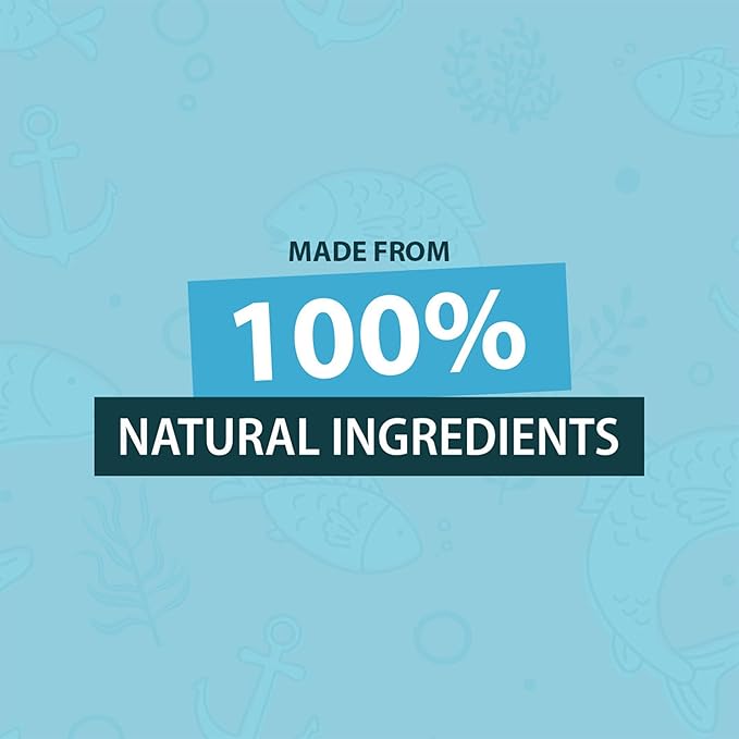 SKIPPER'S Crunchy Cod Fish Skin Twists Dog Treats - 100% Natural Baked Fish Skin Treat for Dogs, High in Protein & Low in Fat, Essential Source of Omega 3 Oil, Great for Cleaning Teeth | (7.05 Oz)