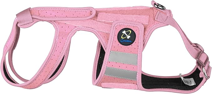 Coodeo Dog Back Brace for Dogs Arthritis, Pet Back Bracer for IVDD, Back Protector Helps Pain Relief, Surgical Recovery and Rehabilitation, Dogs Back Disease Prevention. (Pink,X-Large)