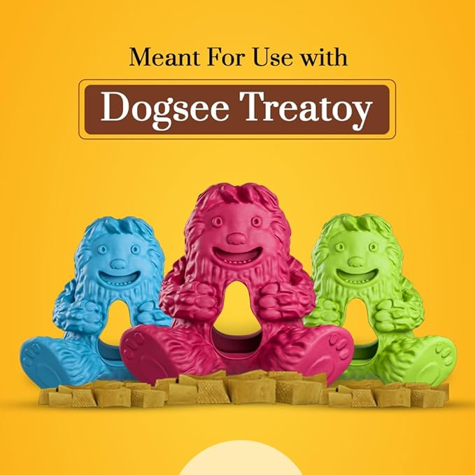 Dogsee Treatoy Yeti Toy Refill Pack (Turmeric - 10 Pcs)