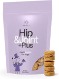 Pawco Dog Treats, Hip & Joint – Supports Mobility in Senior & Active Dogs – Crunchy Dog Cookies with Omega-3 & DHA, Peanut Butter & Apple – Functional & Healthy Rewards for Dogs – Magic Cookie – 8.8oz