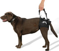 Airlift One Back end Support Lift Harness, Soft Padded Leg Holes with Adjustable Handles to Lift into The car, up Stairs, Out to Bathroom by Walkabout Harnesses (Medium 18"-24", Black)