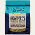 Stewart Raw Naturals Freeze Dried Raw Dog Food or Meal Topper, Chicken & Vegetables Recipe, 32 Ounce Bag, Complete and Balanced Nutrition