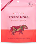Bocce's Bakery Beef Liver Freeze-Dried Treats, 3 oz, All-Natural, Made in USA, Dog Treats