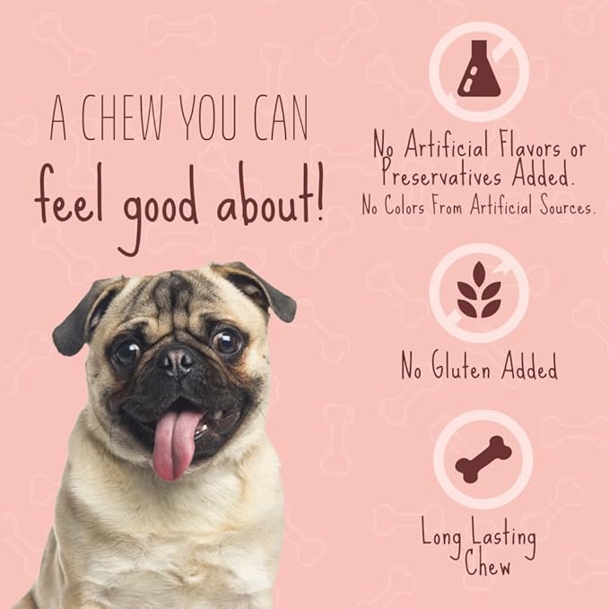 Better Belly Triple Flavor Kabobs, 10 kabobs, Long-Lasting Dog Chews with Chicken, Pork and Beef