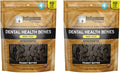 Indigenous Pet Dental Health Bones Mini 2 Pack – Peanut Butter (11.92 Ounce x 2) | Grain-Free Dog Chews with Prebiotics & Omegas | Freshens Breath, Supports Digestive, Skin & Coat Health |
