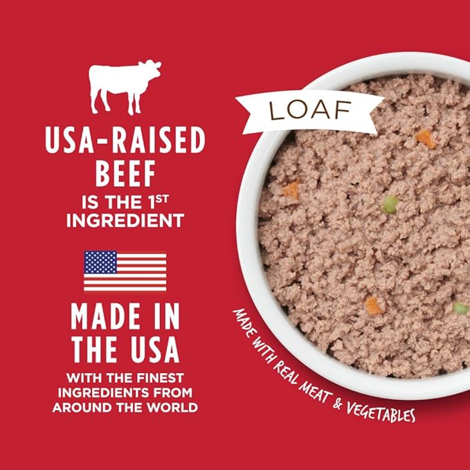 Instinct Original Wet Dog Food, Grain Free Recipe - Real Beef, 13.2 Ounce (Pack of 6)