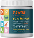 Pure Harvest - Healthy All Natural Dog Treats - Delicious Peanut Butter Flavor Chews - Made from 14+ Fruits & Veggies - Support Dog Health - No Synthetic Vitamins (90 Chews)