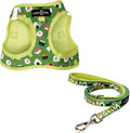 Lucy & Co. How I Roll Step-in Cat Harness & Leash Bundle – Reflective, Breathable & Adjustable Harness for Cats, Kittens & Small Dogs, Lightweight & Secure and Dual Leash Clips – Large