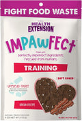 Health Extension Impawfect Dog Training Treats, 4oz (113g), Bacon – Made with Rescued Ingredients, Sustainable & Perfect for Training