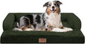 Extra Large Dog Bed-Orthopedic Waterproof XL Dog Bed for XLarge Extra Big Dogs - Foam Couch Sofa Washable with Removable Cover - Outpost Olive