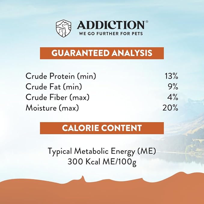 Addiction Meaty Bites All Life Stages Grain-Free Premium Kangaroo Dog Treats – High Meat Content, No Peas, No Fillers – Soft & Healthy Training Treats for Dogs, 4 Ounces