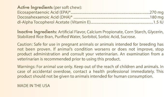 Healthy Breeds Cesky Terrier Omega HP Fatty Acid Skin and Coat Support Soft Chews 60 Count