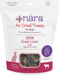 Café Nara - Goat Liver Air Dried Treats for Dogs - Hard & Crunchy Texture - Air Dried Training Treats - All-Natural Recipe - Grain, Gluten, Wheat, Corn & Soy Free - Non-GMO - 3.5 oz - 1 Pack
