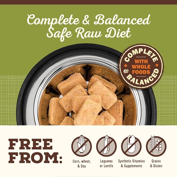 Primal Freeze Dried Dog Food, Pronto Mini Nuggets, Lamb; Scoop & Serve, Complete & Balanced Meal; Also Use as Topper or Treat; Premium, Healthy, Grain Free, High Protein Raw Dog Food 16 oz (Pack of 2)