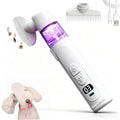 2 in 1 Pet Combs,Electric Pet Flea Comb - Rechargeable Detangling Brush & Lice Comb for Dogs, Cats, Rabbits Removes Fleas, Lice & Loose Hair from Long & Short Haired Pets