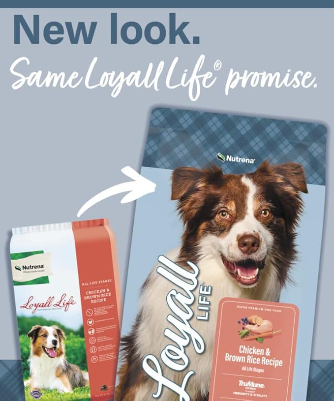 Nutrena Loyall Life All Life Stages Chicken and Rice Dog Food (40 Pounds), 1 Count (Pack of 1)