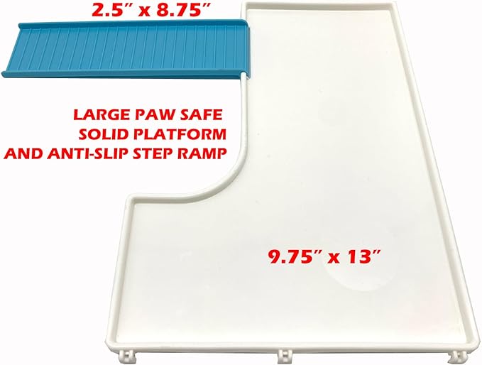 Extra Large High Tower Multi-Tiers Easy Setup Hamster Palace Gerbil Habitat Mouse House Mice Critters Home Cage with Complete Set of Accessories Expandable and Customizable Deep Tubby Base