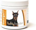 Healthy Breeds German Pinscher Omega HP Fatty Acid Skin and Coat Support Soft Chews 60 Count