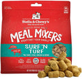 Stella & Chewy's Freeze-Dried Raw Surf & Turf Meal Mixers - Dog Food Topper and Mixer - Made with 95% Grass-Fed Beef & Wild-Caught Salmon - Perfect for Picky Eaters - Grain-Free - 18 oz