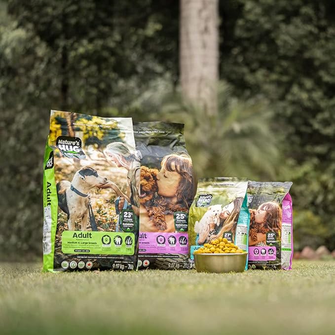 Nature's HUG Hypoallergenic Dry Dog Food for Puppy Toy & Small Breeds – Complete & Balanced Nutrition, Sensitive Stomach Support, High-Protein, Grain Free – 5lb