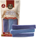 Bully Bunches Premium Fruit-Flavored Himalayan Yak Chew for Dogs - 100g, All-Natural, Long-Lasting, Authentic Yak Milk, Healthy Dental Chew, High-Protein (Medium Blueberry - 3PK, Blueberry)