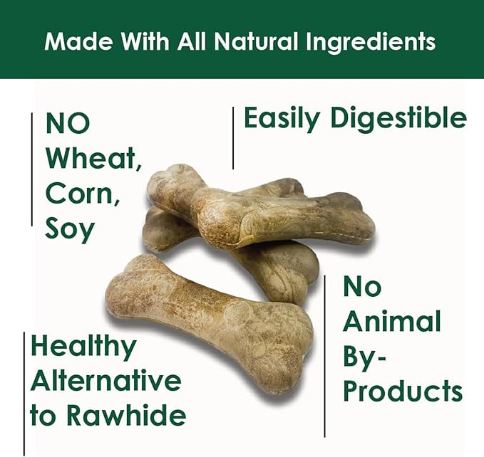 Bonies Edible Treats for Large Dogs (1 Bone, Skin & Coat)