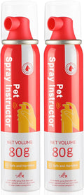Corrector Spray Dog Trainer, 80ml 2 Pack Corrector Spray for Dogs to Stops Barking, Jumping Up Attacks & Unwanted Dog Behaviour Humane Effective