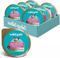 Solid Gold Wet Dog Food Topper & Meal Cups - W/Chicken, Beef & Pumpkin for Sensitive Stomachs, Gut Health & Digestive System Support - for Adult & Senior Small Breed & Large Breed Dogs - 3.5oz/6 Pack