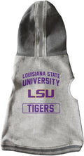 Littlearth NCAA Unisex NCAA Pet Hooded Crewneck with Team Logo and Name