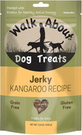 Walk About Pet, WA10003, Dog Jerky Treats, Grain-Free, Gluten-Free, Single Source Protein, Kangaroo Recipe, Resealable Pouch, 5.5 Ounces