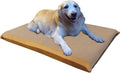 41"X27"X4" Beige Color Orthopedic Waterproof Memory Foam Pet Pad Bed for Medium Large Dog Crate Size 42"X28" with 2 External Covers