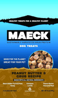 MAECK Insect Grub Protein Dog Treats, 6 Ounces, All Natural, Gluten Free, Sustainable - Peanut Butter and Grub Recipe